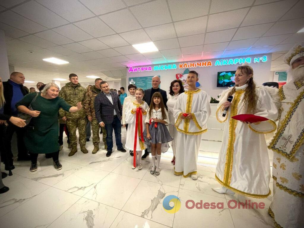 В одесской детской городской больнице №3 открыли современное отделение травматологии (фото, видео)