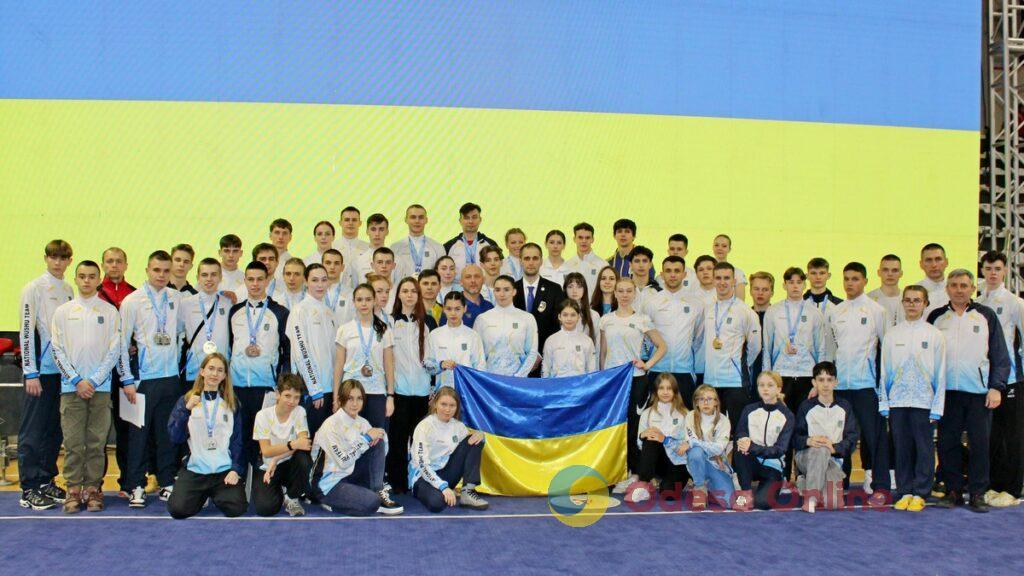 Спортсмени з Одеської області здобули два десятки медалей чемпіонату Європи з ушу