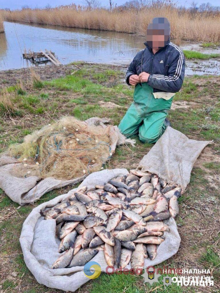 Одесская область: браконьер заплатит почти 400 тыс. гривен за незаконную рыбалку