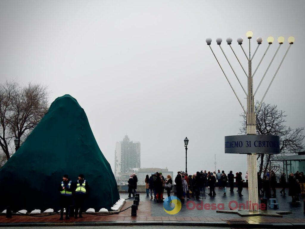 В Одессе иудеи празднуют Хануку (фото)