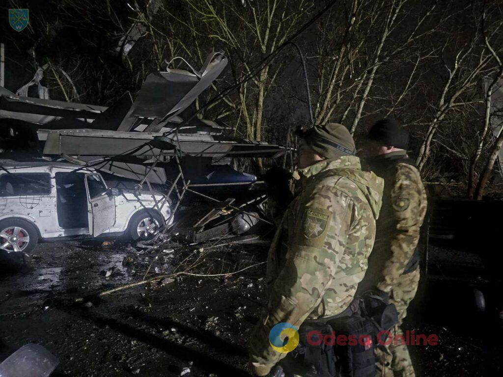 Последствия дроновой атаки по Одессе и области (фото)
