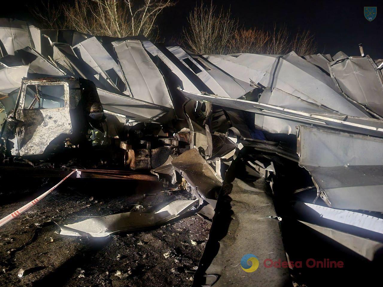 Последствия дроновой атаки по Одессе и области (фото)