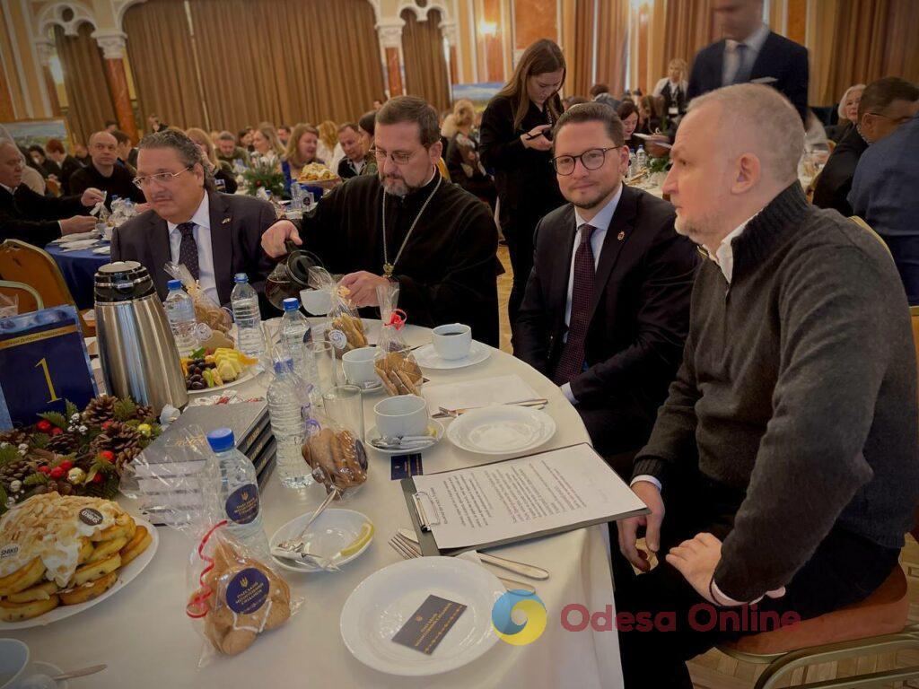 В Одессе представители власти, духовенства и бизнеса традиционно провели Молитвенный завтрак