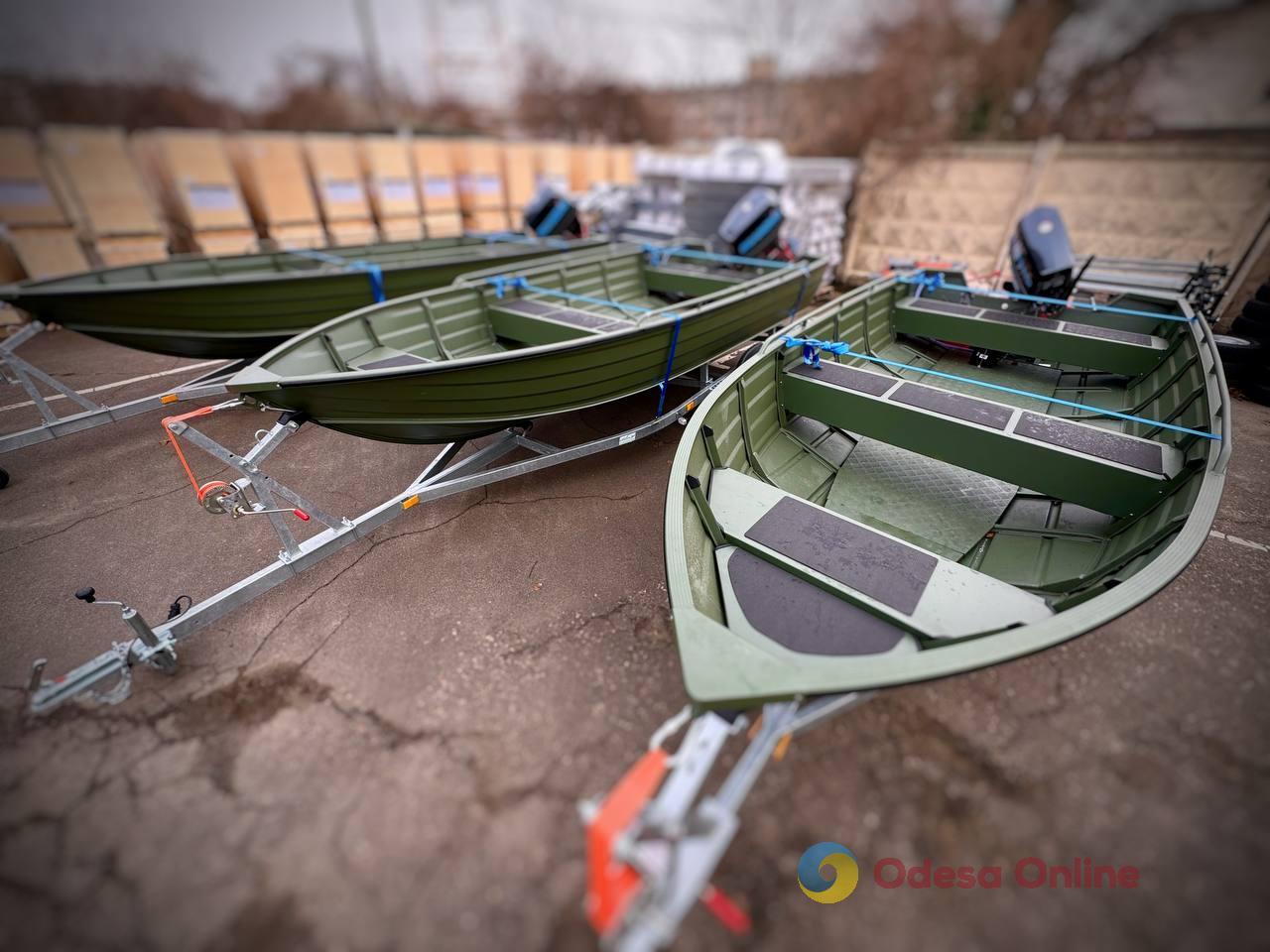 Допомога ЗСУ: Одеса передала на передову 61 човен (фото)