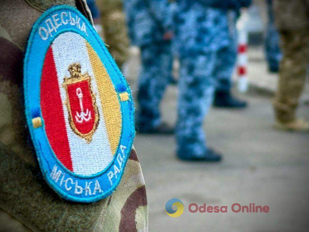 В Одесі проводили в останній шлях загиблого на фронті співробітника КУ «Муніципальна варта»