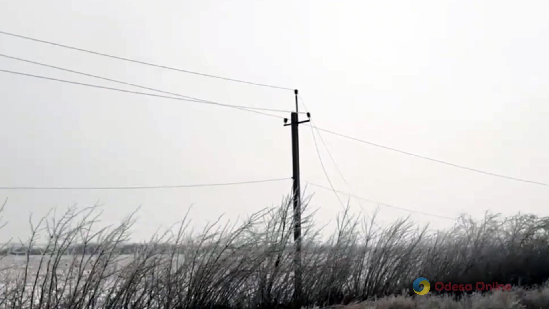 Непогода в Одесской области набирает обороты: без света уже 262 населенных пункта