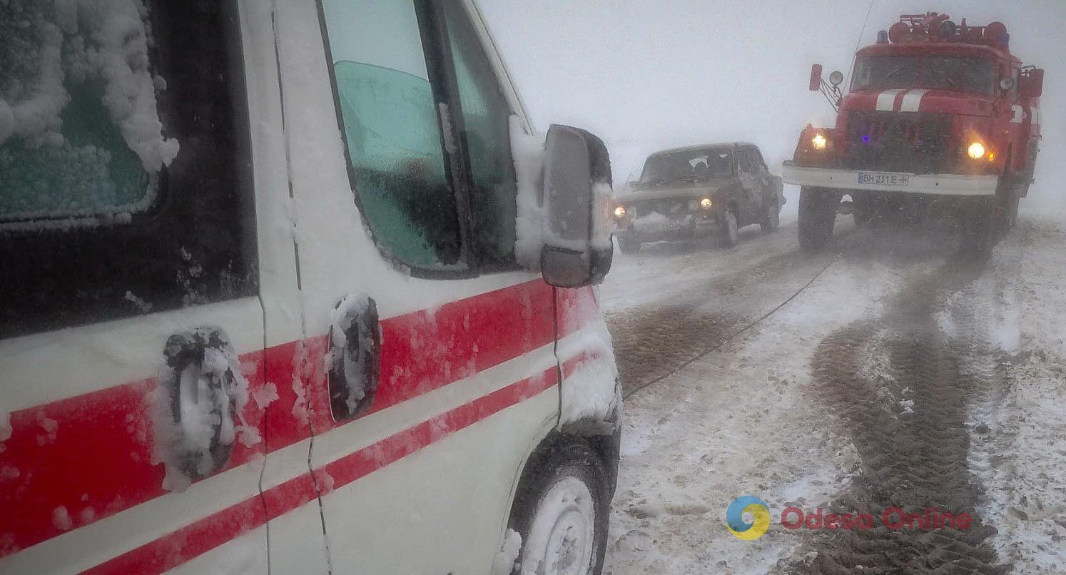 В Одесскую область идет непогода: мороз, гололедица, мокрый снег и сильный ветер