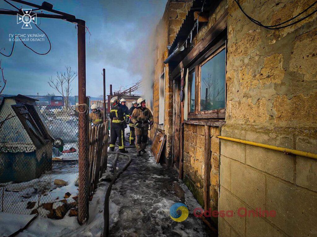 Одесская область: в Березовском районе тушили пожар