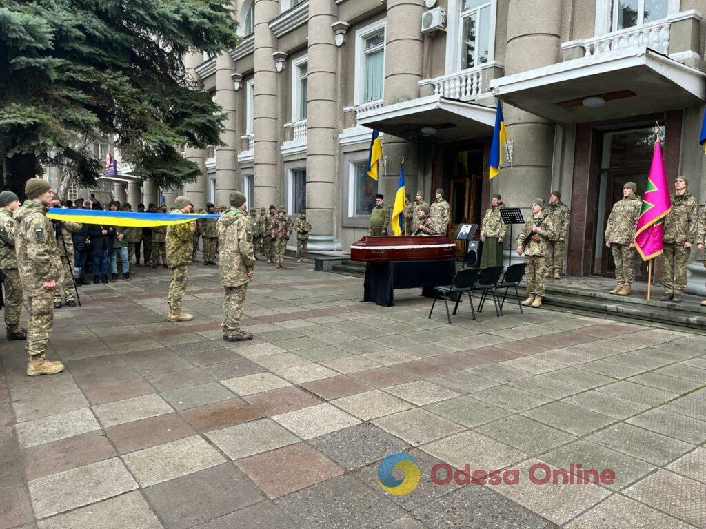 В Одесі провели в останній шлях загиблого прикордонника