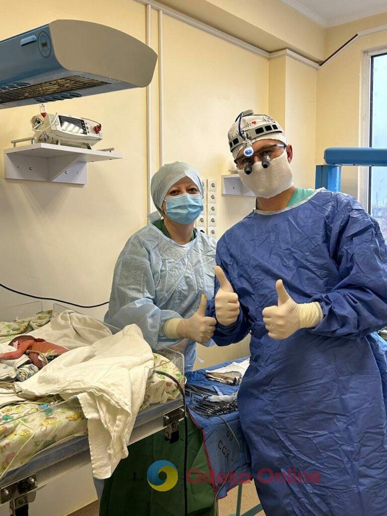 Одесские кардиохирурги спасли младенца с врожденным пороком сердца