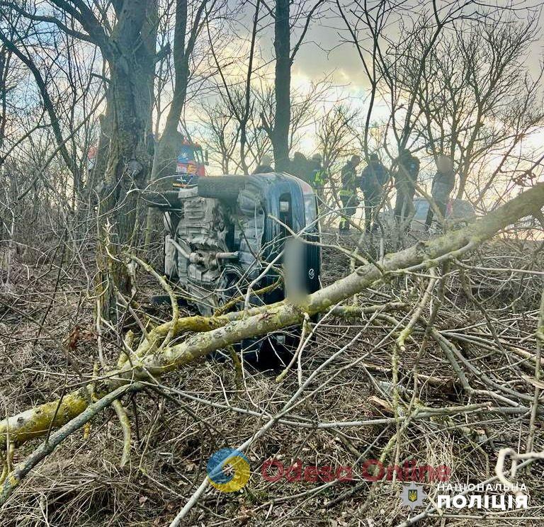 На Одещині внаслідок ДТП травмувалася жінка та двоє дітей