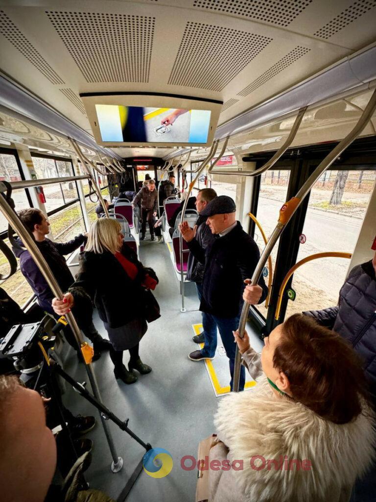 В Одессе протестировали многосекционный трамвай «Татра-Юг» (фото, видео)