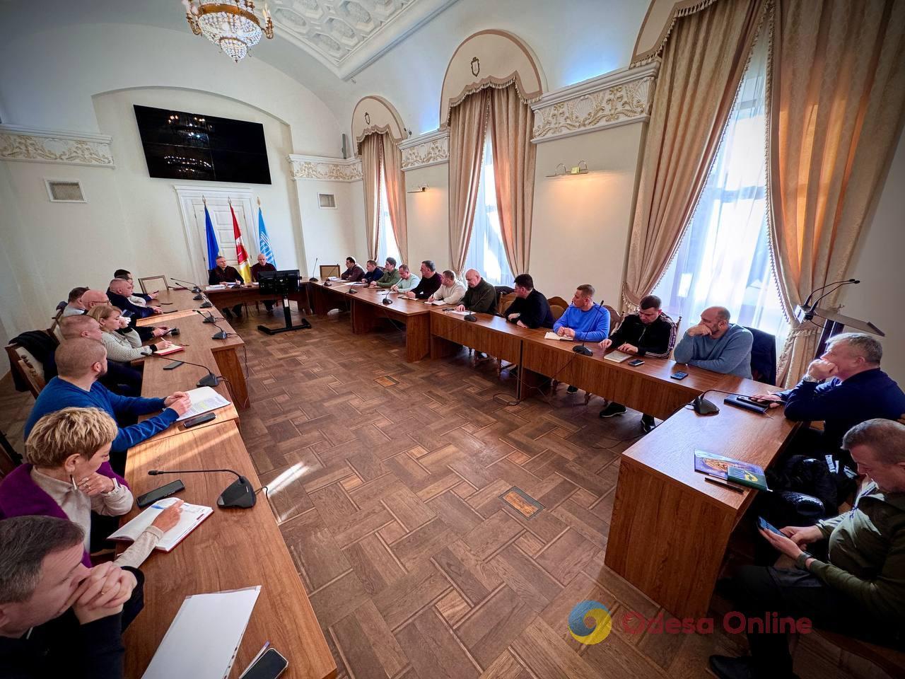 В Одеській мерії провели засідання Оперативного штабу у зв’язку з погіршенням погоди