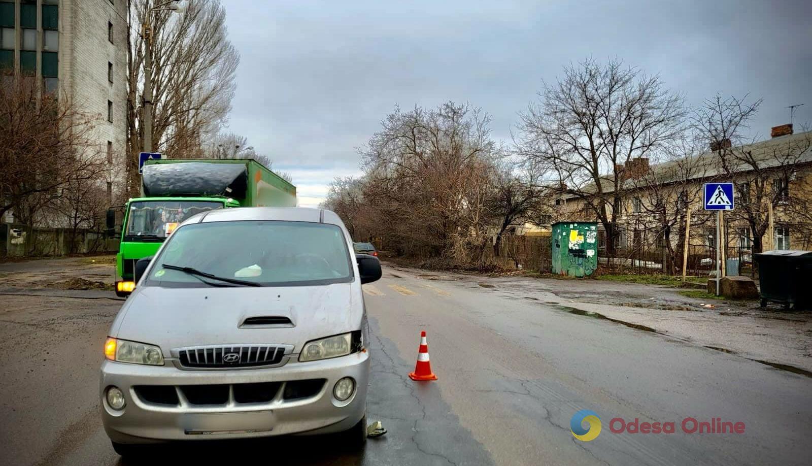 Одесситка попала под иномарку