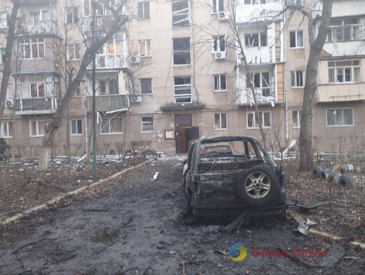Наслідки російської атаки “шахедами” по Одесі (фото, оновлюється)