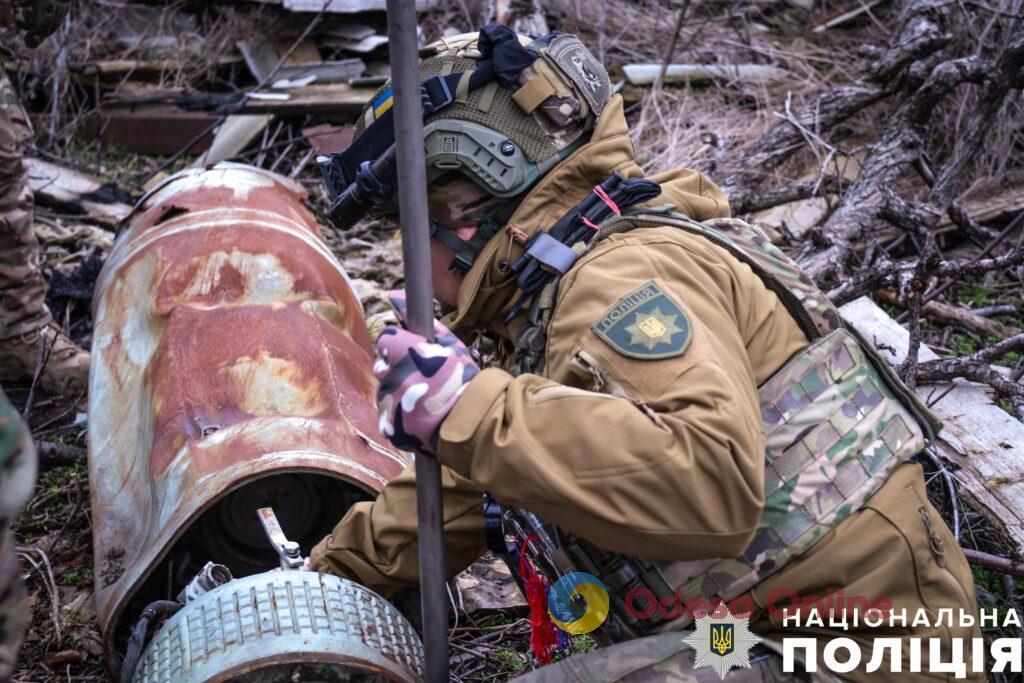 На Херсонщині вибухотехніки знешкодили російську авіаційну бомбу ФАБ-500 ШР