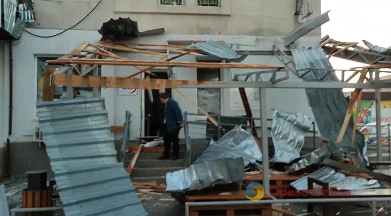 В Новой Каховке партизаны взорвали штаб партии «Единая Россия»