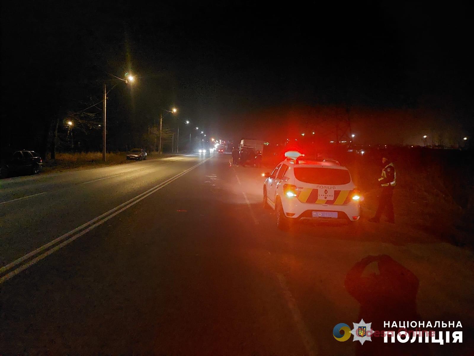 На Одещині мікроавтобус врізався у припарковану вантажівку – водій загинув