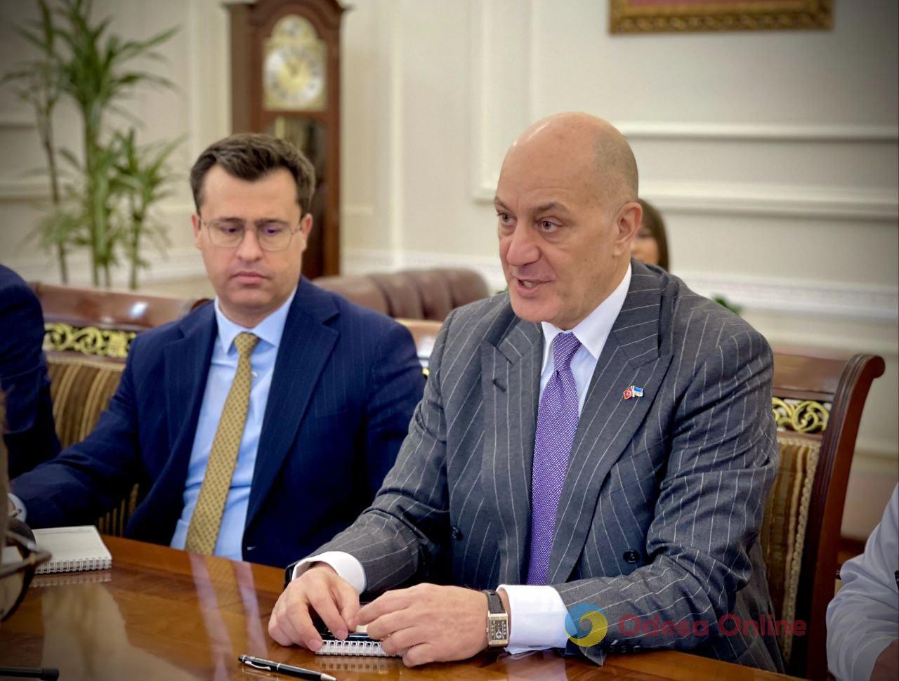 Мер Одеси обговорив з Послом Туреччини питання співпраці в економічній і транспортній сферах