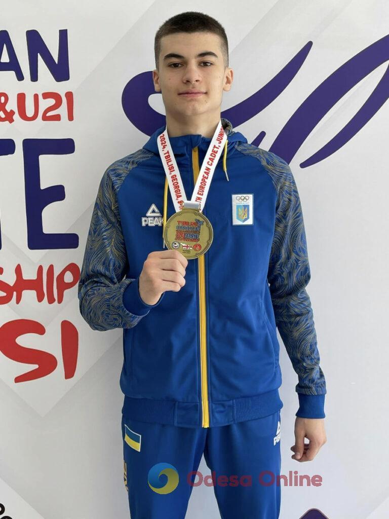 Одеські спортсмени здобули чотири медалі на чемпіонаті Європи з карате (фото)