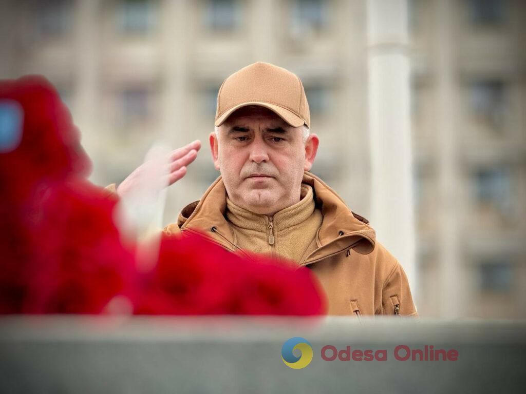 В Одессе почтили память Небесной Сотни