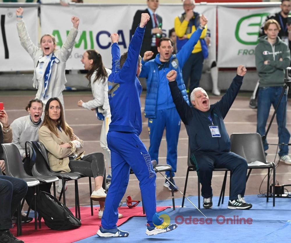 Одеська спортсменка стала призеркою чемпіонату Європи з фехтування (фото)