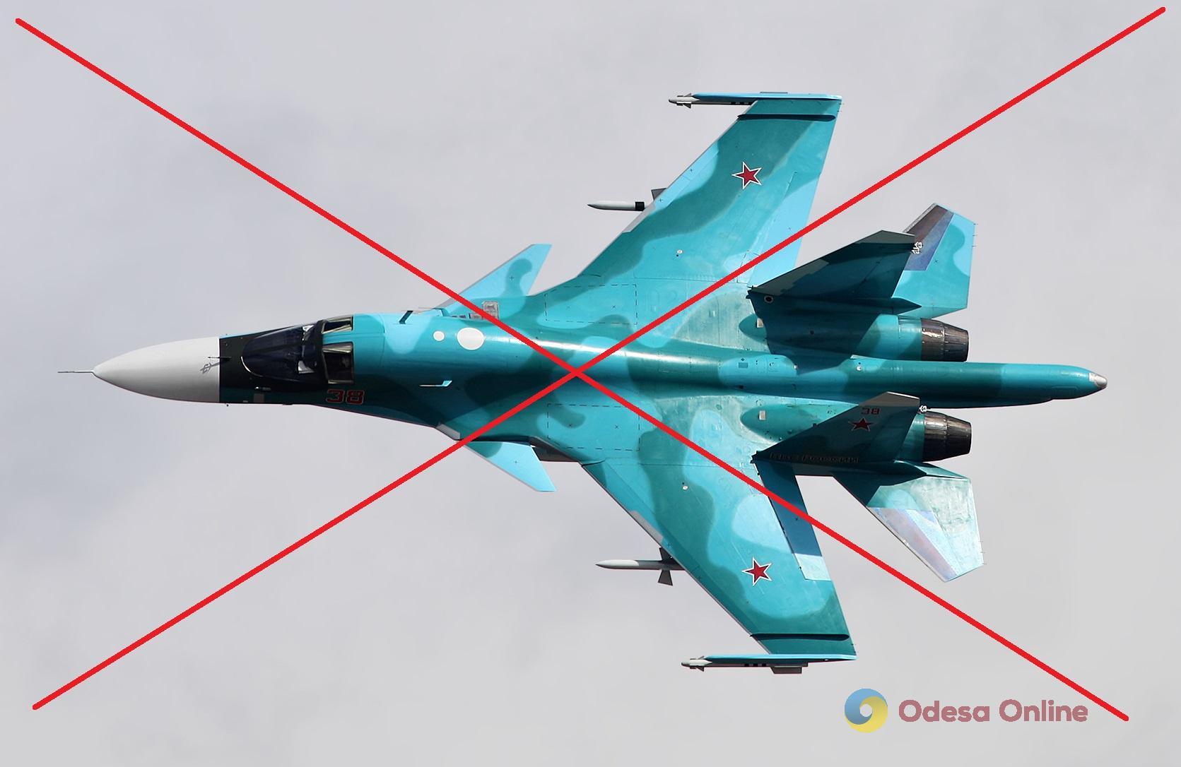 Сили ППО збили ще один російський Су-34