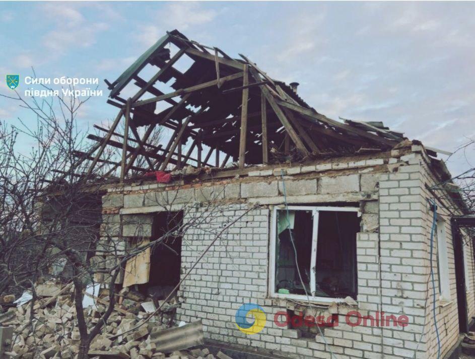Оккупанты обстреляли из РСЗО село в Николаевской области – пострадал мужчина, разрушены два дома