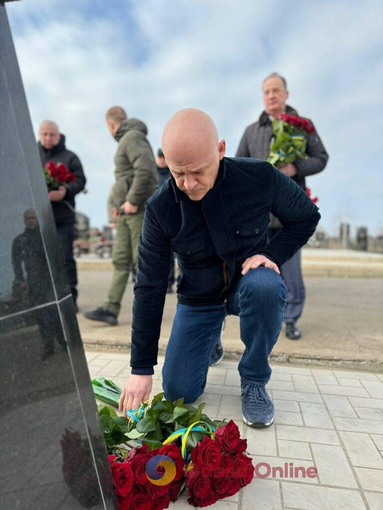 В годовщину российско-украинской войны в Одессе почтили память павших