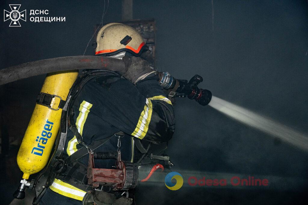 В Одесской области тушили пожар в интернате