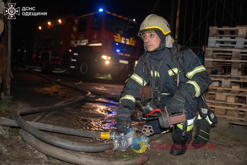 В Одесской области тушили пожар в интернате