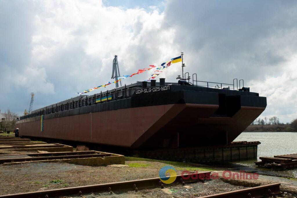 Украинское Дунайское пароходство построило еще одну SLG-баржу