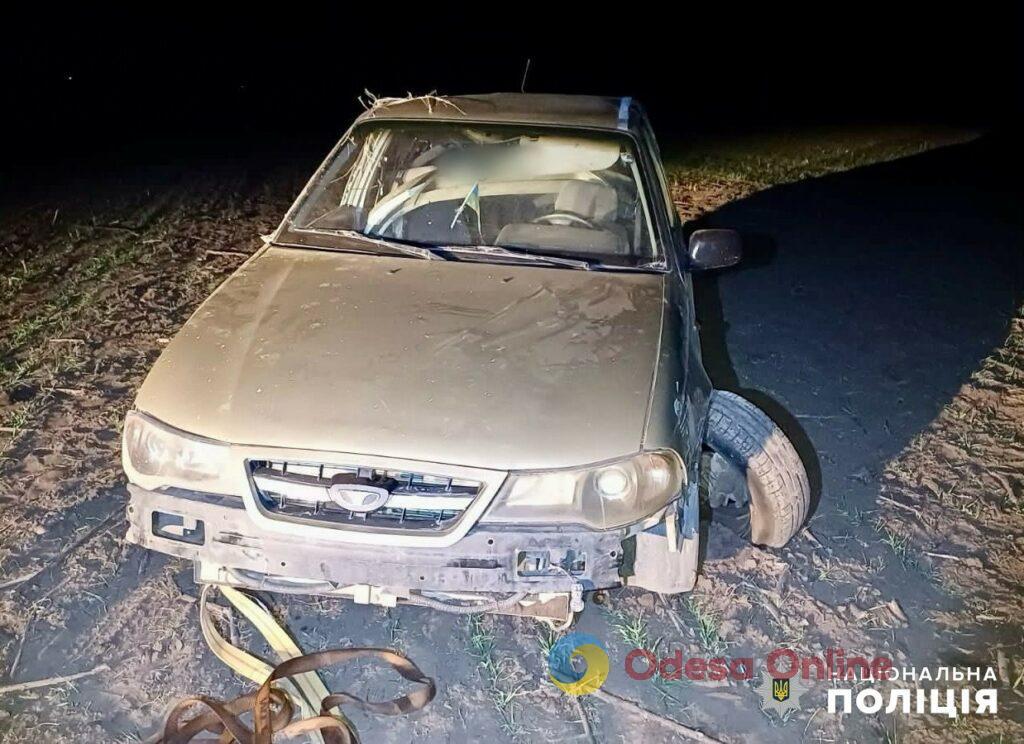 Пьяный житель Одесской области угнал и разбил машину друга