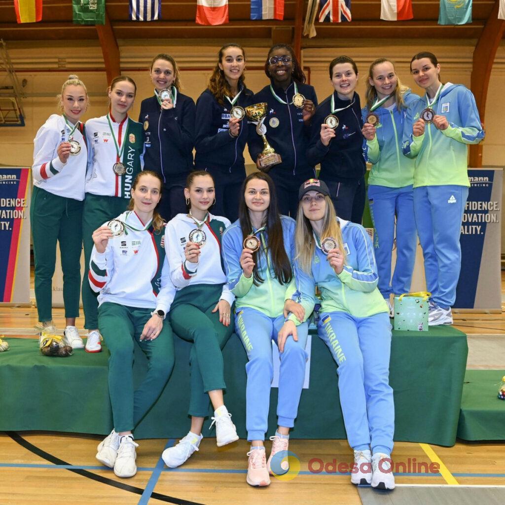 Одеські спортсменки – призерки Кубка світу з фехтування