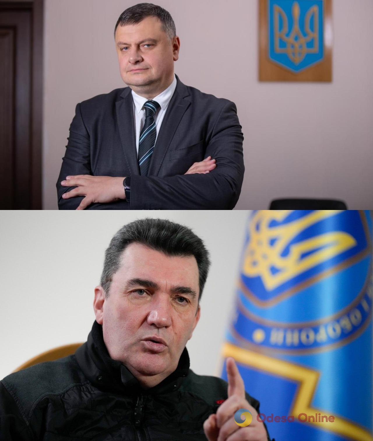 Президент звільнив Олексія Данілова з посади секретаря РНБО