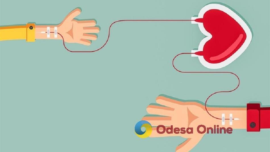 В Одесі велика потреба в донорах крові на 1 квітня