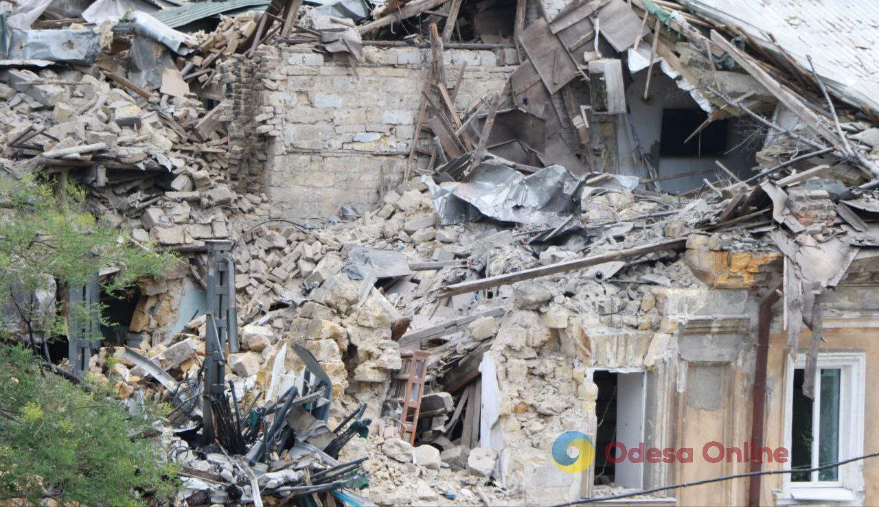 Зруйновані через обстріли історичні будівлі Одеси внесуть до окремого реєстру
