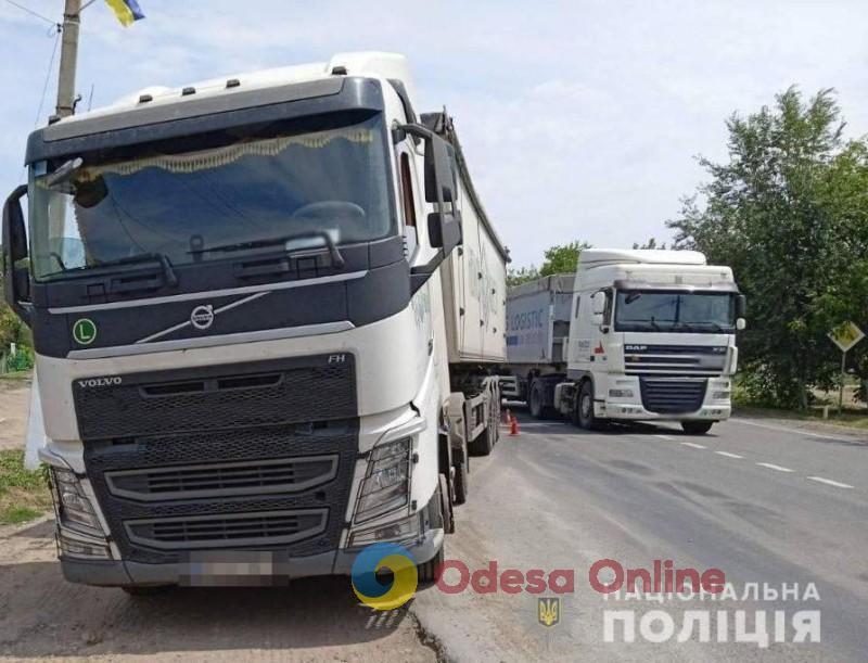 Водителю грузовика, который на трассе Одесса-Рени насмерть сбил мужчину, сообщили о подозрении
