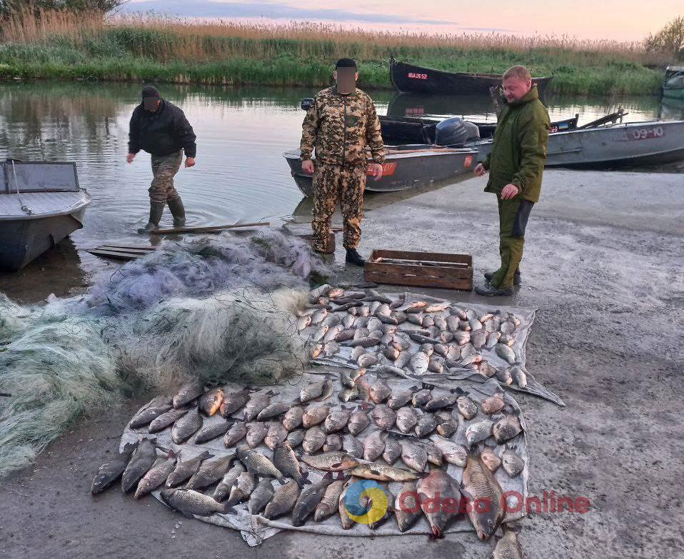 Наловив на 350 тисяч гривень: на Одещині затримали браконьєра