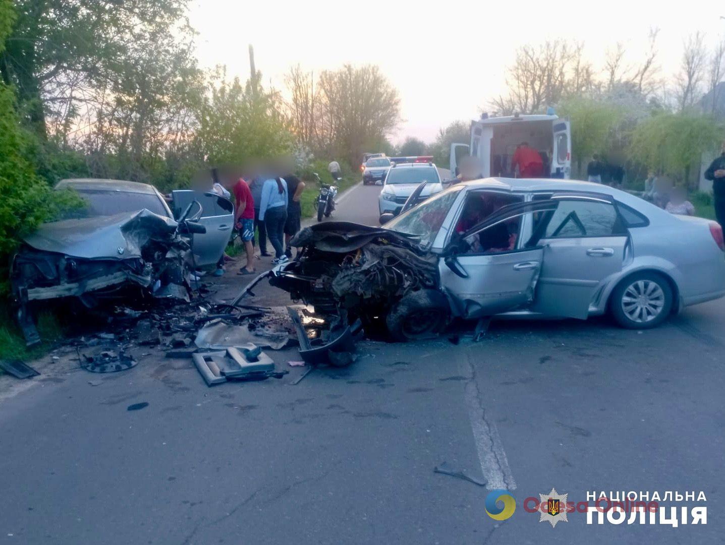 В Одесской области в ДТП пострадали женщина и 15-летний подросток