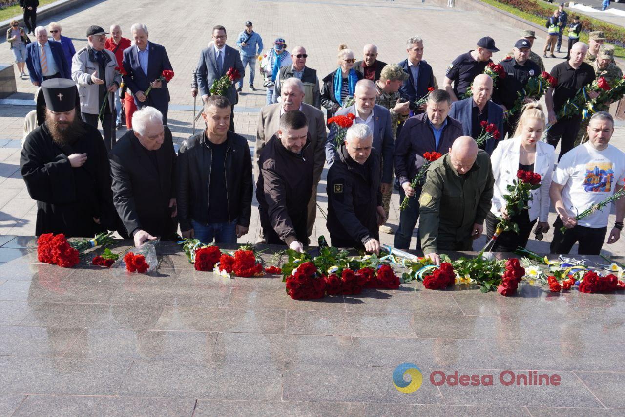 В Одессе отметили годовщину освобождения города от фашистских захватчиков (фото)