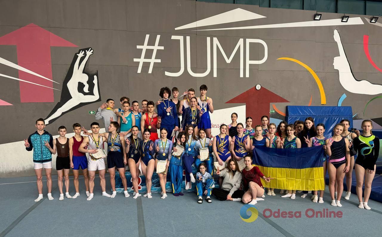 В Одесі відбувся Кубок України зі стрибків на батуті