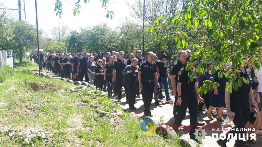 На Одещині попрощалися зі слідчим поліції, який загинув внаслідок ворожого ракетного обстрілу
