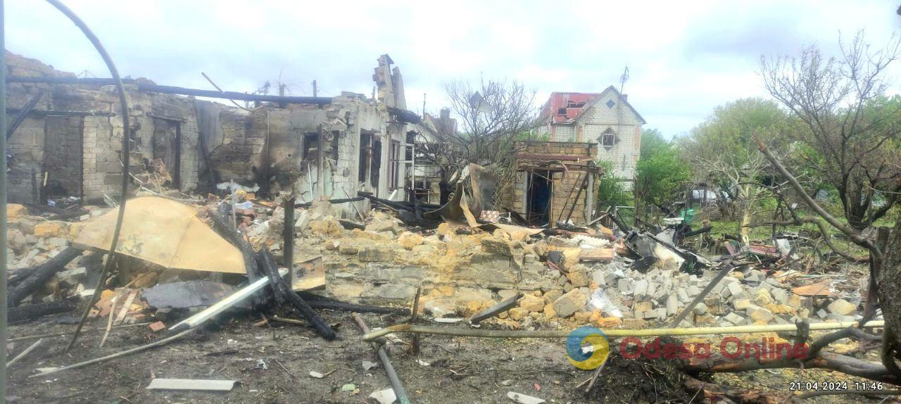 Экологи установили, что атака РФ на Одесскую область 21 апреля нанесла ущерб на 311 миллионов гривен