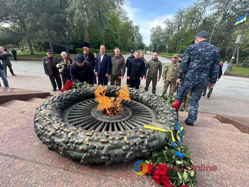 В Одессе отметили День памяти и победы над нацизмом во Второй мировой войне