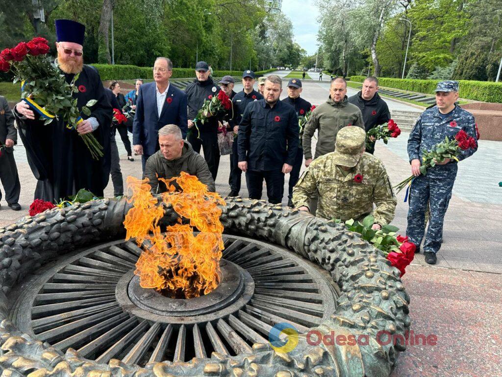 В Одесі відзначили День пам’яті та перемоги над нацизмом у Другій світовій війні