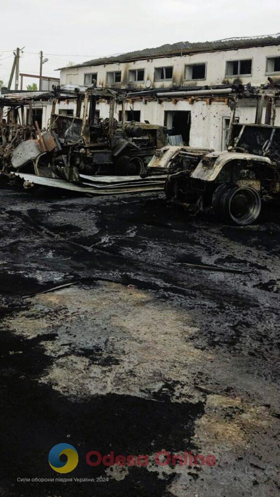 В Одесской области в результате атаки «шахедов» произошел выброс опасного вещества в атмосферу