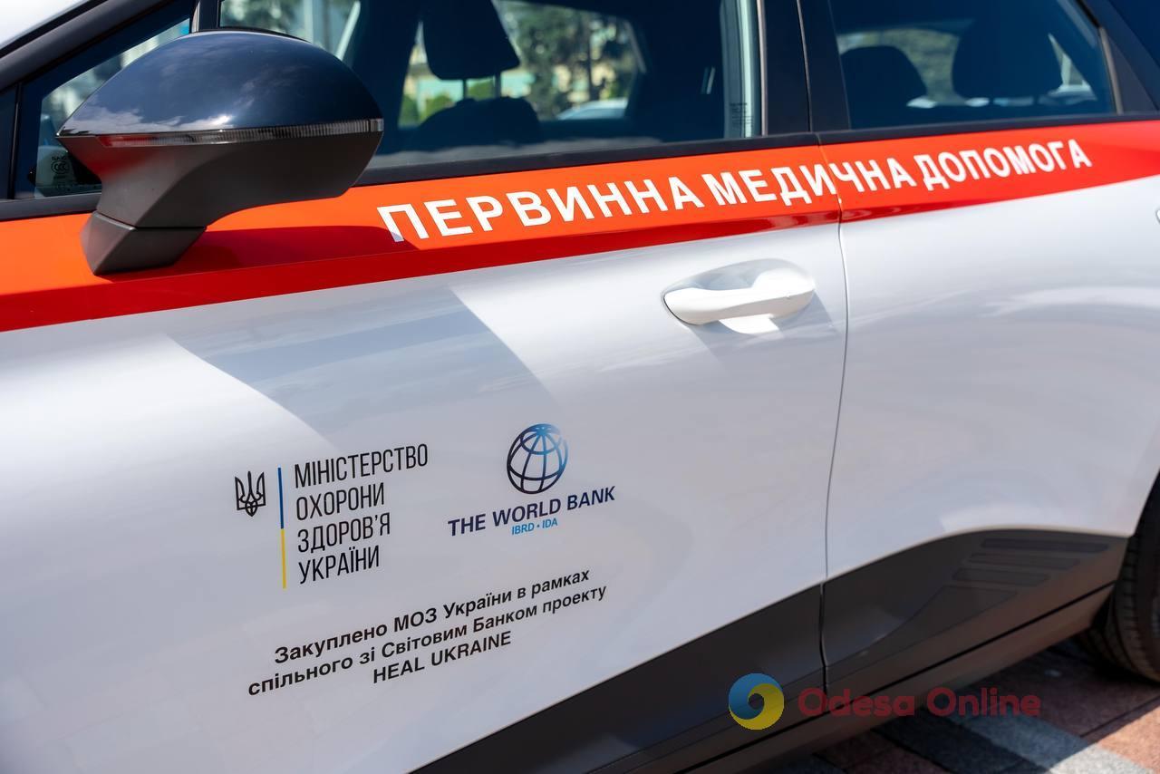 Одесская область получила семь электромобилей для первичной медпомощи
