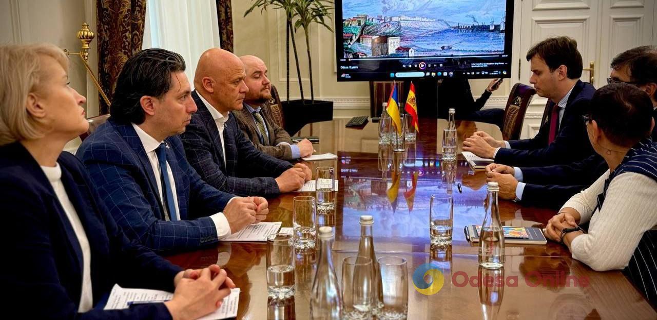 Мер Одеси зустрівся з Послом Іспанії в Україні