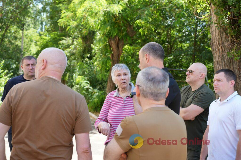 Одеса: представниця Офісу прокурора Міжнародного кримінального суду оглянула місця російських атак (фото)